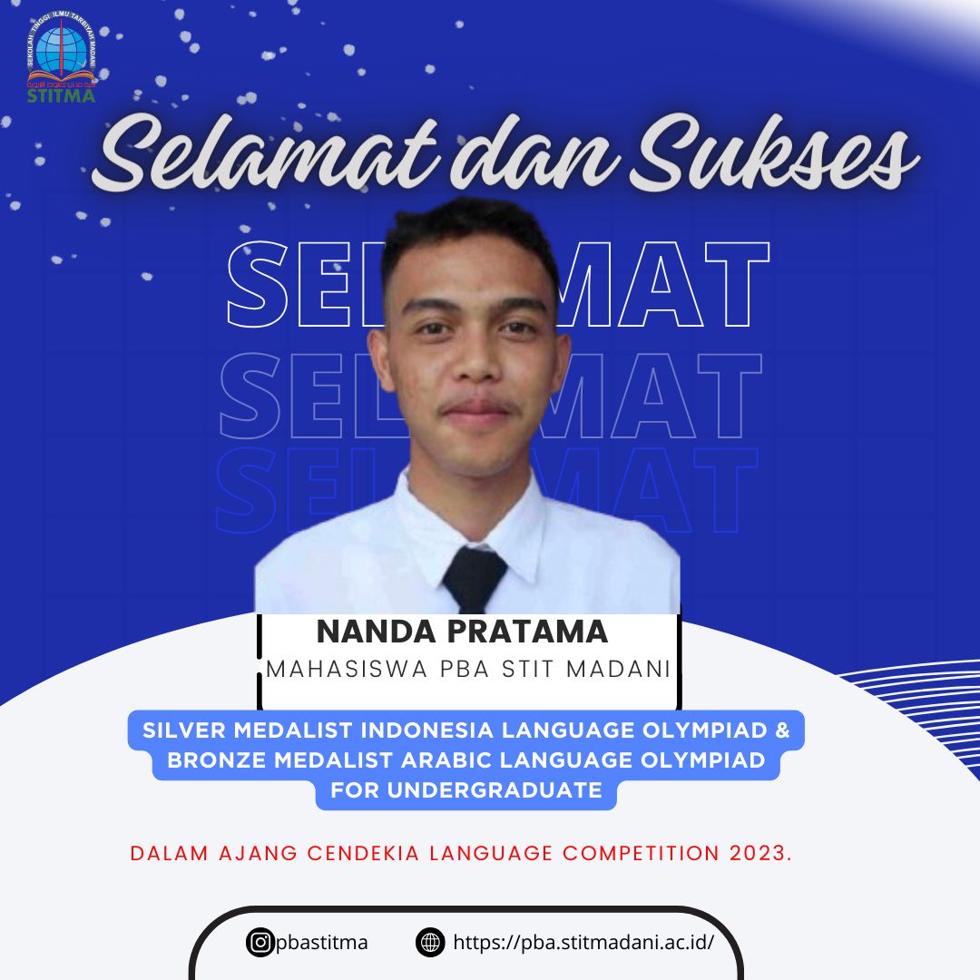 Prestasi Luar biasa Mahasiswa Program Study Pendidikan Bahasa Arab(PBA) meraih juara lomba tingkat nasional