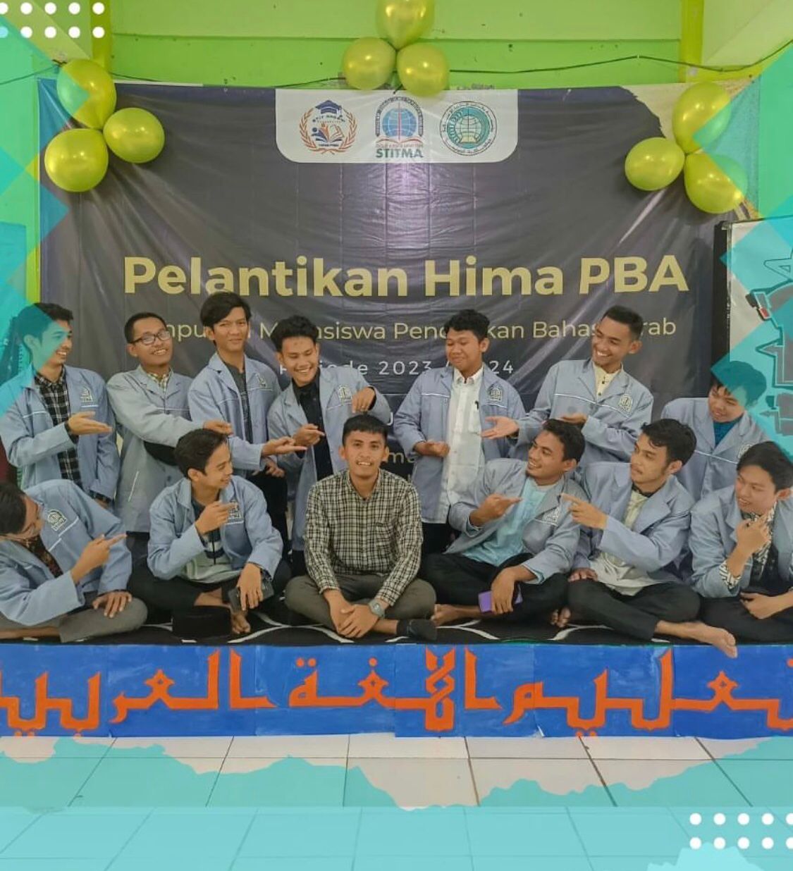 Pelantikan Kepengurusan Himpunan Mahasiswa Pendidikan Bahasa Arab (HIMA-PBA) Tahun Akademik 2023/2024