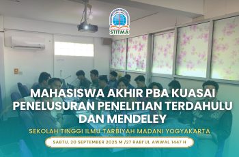 Mahasiswa akhir PBA Kuasai Penelusuran Penelitian Terdahulu dan Mendeley
