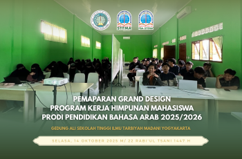Pemaparan Grand Design Program Kerja Himpunan Mahasiswa Prodi Pendidikan Bahasa Arab 2025/2026 STIT Madani Yogyakarta